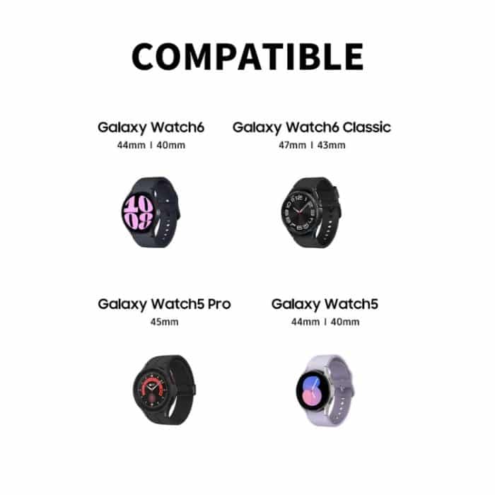 Für Samsung Galaxy Watch6 / Watch6 Classic / Watch5 / Watch5 Pro JUNSUNMAY Silikon-Ladeständer Rutschfeste Basis – Bild 2