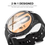 ENKAY Hat-Prince Transparente, weiche TPU-Hülle mit vollständiger Abdeckung und Bildschirmschutz, For Samsung Galaxy Watch6 44mm, For Samsung Galaxy Watch6 40mm – Bild 2