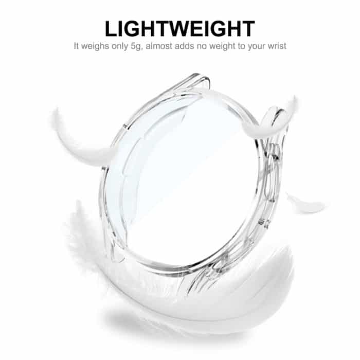 ENKAY Hat-Prince Transparente, weiche TPU-Hülle mit vollständiger Abdeckung und Bildschirmschutz, For Samsung Galaxy Watch6 44mm, For Samsung Galaxy Watch6 40mm – Bild 5