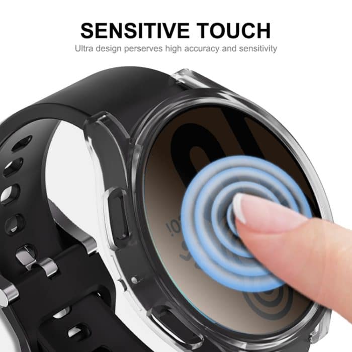 ENKAY Hat-Prince Transparente, weiche TPU-Hülle mit vollständiger Abdeckung und Bildschirmschutz, For Samsung Galaxy Watch6 44mm, For Samsung Galaxy Watch6 40mm – Bild 7