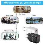 TE-005 QC3.0 18W USB-Schnellladegerät mit 1 m 3A USB-auf-8-Pin-Kabel, EU-Stecker – Bild 4