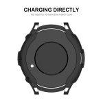 ENKAY Hat-Prince 2-in-1-TPU-Armor-Uhrengehäuse + 0,2 mm 9H-Displayschutz aus gehärtetem Glas, For Samsung Galaxy Watch6 Classic 47mm, For Samsung Galaxy Watch6 Classic 43mm – Bild 4