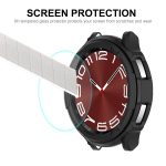 ENKAY Hat-Prince 2-in-1-TPU-Armor-Uhrengehäuse + 0,2 mm 9H-Displayschutz aus gehärtetem Glas, For Samsung Galaxy Watch6 Classic 47mm, For Samsung Galaxy Watch6 Classic 43mm – Bild 7