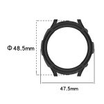 ENKAY Hat-Prince 2-in-1-TPU-Armor-Uhrengehäuse + 0,2 mm 9H-Displayschutz aus gehärtetem Glas, For Samsung Galaxy Watch6 Classic 47mm, For Samsung Galaxy Watch6 Classic 43mm – Bild 10