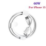 XJ-99 2 Stück 1 m 60 W USB-C/Typ-C auf Typ-C Schnelllade-Datenkabel für iPhone 15-Serie/iPad-Serie – Bild 3