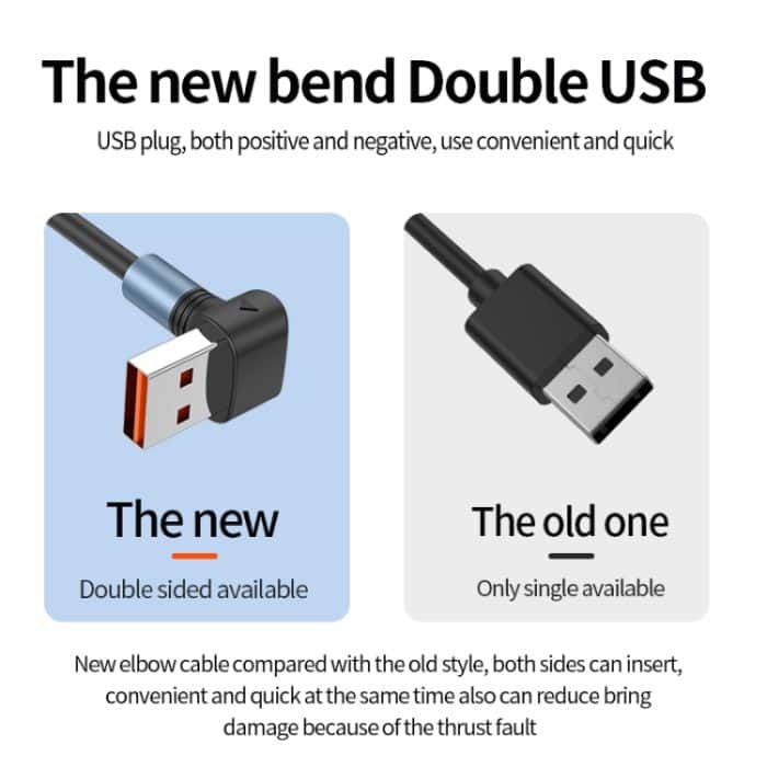 66 W 3-in-1-USB-Winkelstück auf 8-poliges + Micro-USB + USB-C / Typ-C-Schnellladefederkabel – Bild 5