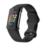 Für Fitbit Charge 6/5 TPU Shell + Film Integrierte Uhrenschutzhülle, Black, Transparent, White, Blue – Bild 10