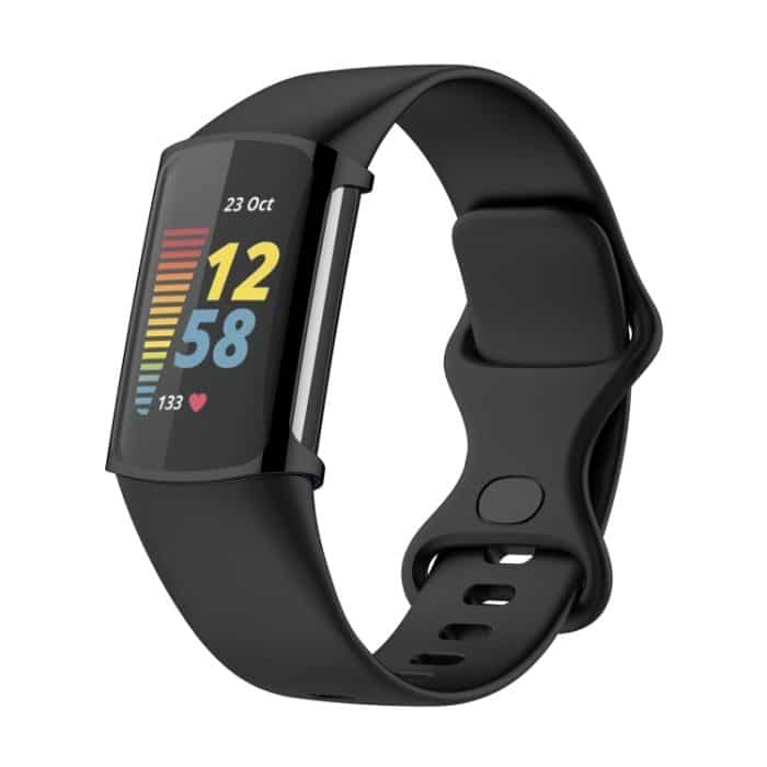 Für Fitbit Charge 6/5 TPU Shell + Film Integrierte Uhrenschutzhülle, Black, Transparent, White, Blue – Bild 10