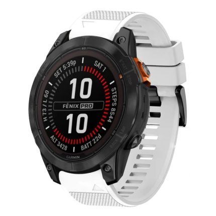 26 mm Silikon-Uhrenarmband mit Schnellverschluss, For Garmin Fenix 7X Pro 51mm, For Garmin Epix Pro 51mm, For Garmin Instinct 2X Solar