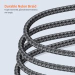 ENKAY 3-in-1 6A USB auf Typ-C / 8 Pin / Micro USB Multifunktions-Schnellladekabel – Bild 8