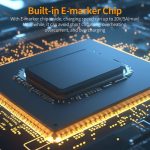 ENKAY PD100W 4-in-1 USB-A / Typ-C auf Typ-C / 8-poliges Multifunktions-Schnellladekabel mit E-Marker – Bild 4