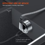 ENKAY PD30W Winkelstück Typ-C auf 8-poliges Schnelllade-Datengeflechtkabel mit Kontrollleuchte – Bild 8