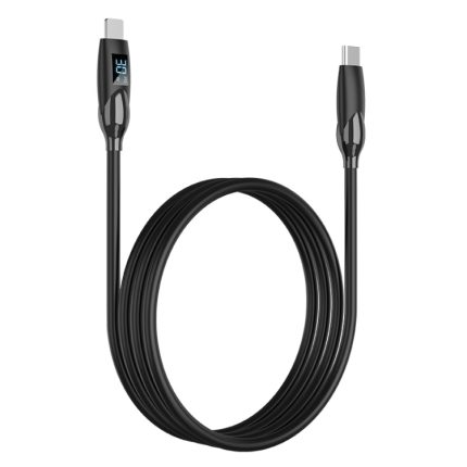 ENKAY PD30W Typ-C auf 8-poliges Schnellladedaten-Silikonkabel mit LED-Anzeige