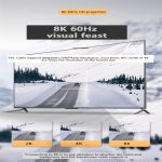 Thunderbolt 4 USB-C/Typ-C Stecker auf Stecker PD 100 W Lade-FPC-Datenkabel – Bild 8