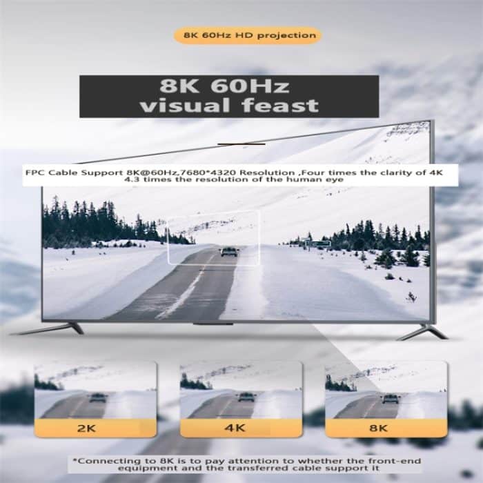 Thunderbolt 4 USB-C/Typ-C Stecker auf Stecker PD 100 W Lade-FPC-Datenkabel – Bild 8