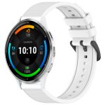 22 mm strukturiertes, einfarbiges Silikon-Uhrenarmband, For Garmin Venu 3, For Garmin Forerunner 265, For Garmin Forerunner 265 Music, For Garmin Forerunner 255