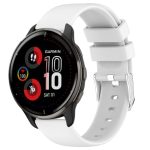 20 mm glattes, einfarbiges Silikon-Uhrenarmband, For Garmin Venu 2 Plus, For Garmin Vivoactive 3, For Garmin Vivoactive3 Music, For Garmin Forerunner 55