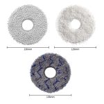 JUNSUNMAY 4 Stück waschbare Wischpads Ersatz für ECOVACS DEEBOT X1 Turbo / X2 Omni / T20 Pro – Bild 2
