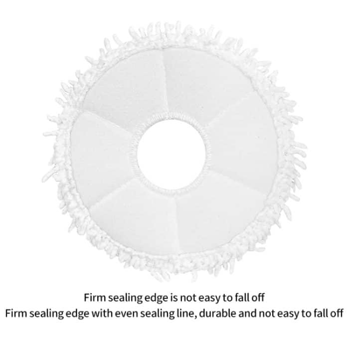 JUNSUNMAY 4 Stück waschbare Wischpads Ersatz für ECOVACS DEEBOT X1 Turbo / X2 Omni / T20 Pro – Bild 3