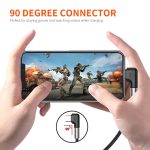 ENKAY 3A Elbow Reversibles USB-zu-Winkel-Typ-C-Schnelllade-Datenkabel – Bild 5