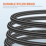 ENKAY 3A Elbow Reversibles USB-zu-Winkel-Typ-C-Schnelllade-Datenkabel – Bild 10