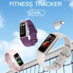 C68L IP67 Wasserdichter Smart-Armband-Sport-Fitness-Tracker – Bild 2