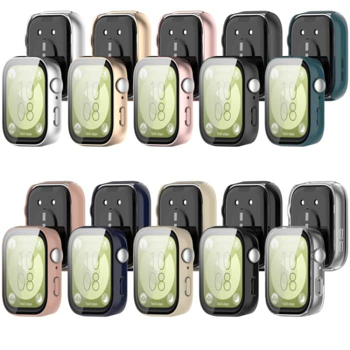 Integrierte Uhrenschutzhülle aus PC + gehärtetem Film, For Huawei Watch Fit 3 – Bild 5