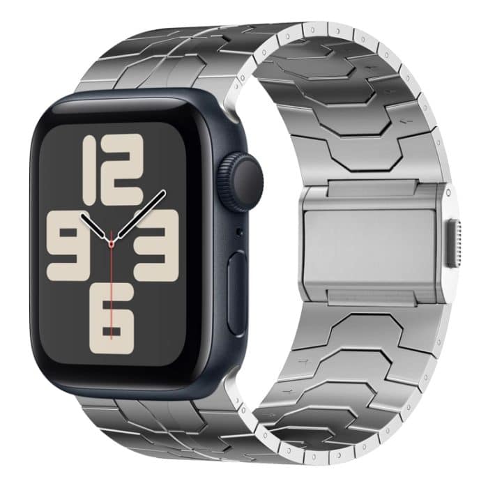 SYA002592301A.jpg Uhrenarmband aus Edelstahl mit Normannenschließe, For Apple Watch SE 2023 44mm, For Apple Watch Ultra 2 49mm, For Apple Watch Series 9 45mm, For Apple Watch Ultra 49mm, For Apple Watch Series 8 45mm, For Apple Watch SE 2022 44mm... – Bild 1