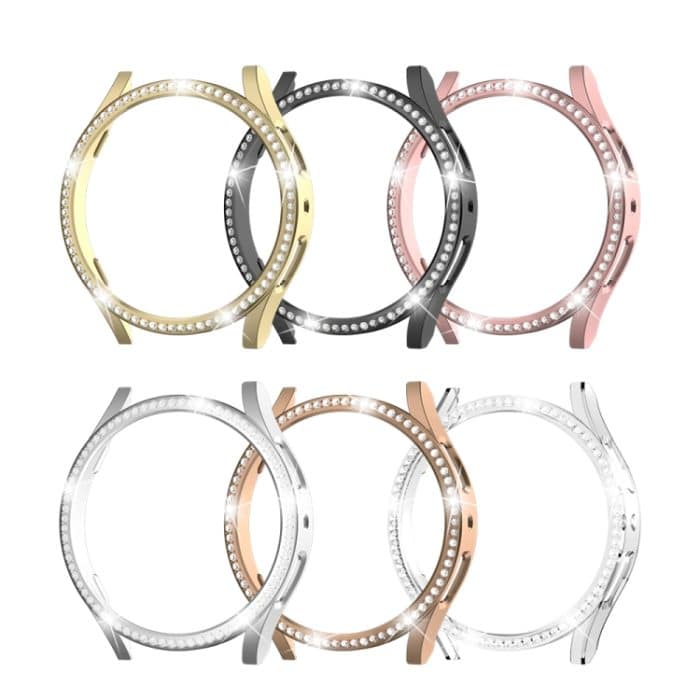 Für Samsung Galaxy Watch 7 40 mm Single Diamond Hollow PC Watch Schutzhülle – Bild 2