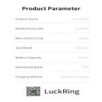 R12M SIZE 18 Smart Ring, unterstützt Gesundheitsüberwachung / mehrere Trainingsmodi – Bild 7