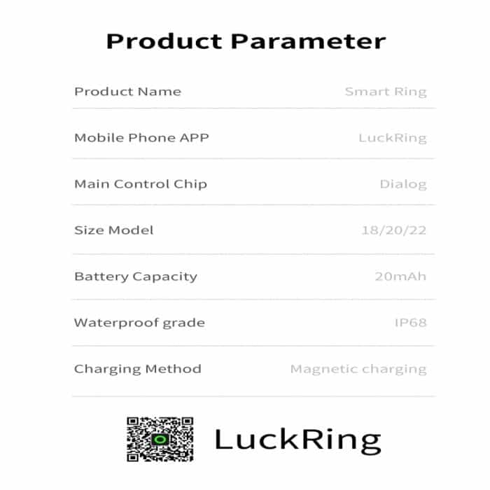 R12M SIZE 22 Smart Ring, unterstützt Gesundheitsüberwachung / mehrere Trainingsmodi – Bild 7