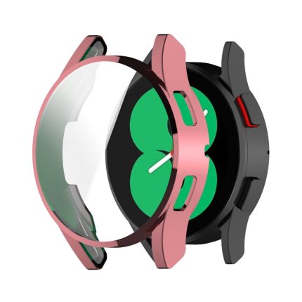 Vollflächige galvanisierte TPU-Uhrenschutzhülle, For Samsung Galaxy Watch FE 40mm