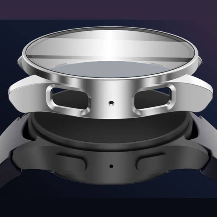 Integrierte Uhrenschutzhülle aus PC und gehärteter Folie, For Samsun Galaxy Watch 7 44mm, For Samsun Galaxy Watch 7 40mm – Bild 3