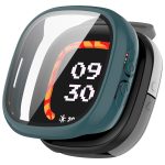 Für Fitbit Ace LTE PC + gehärtete Glasfolie Integrierte Uhrenschutzhülle