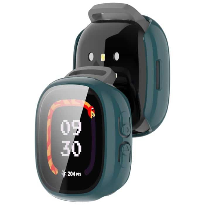 Für Fitbit Ace LTE PC + gehärtete Glasfolie Integrierte Uhrenschutzhülle – Bild 8