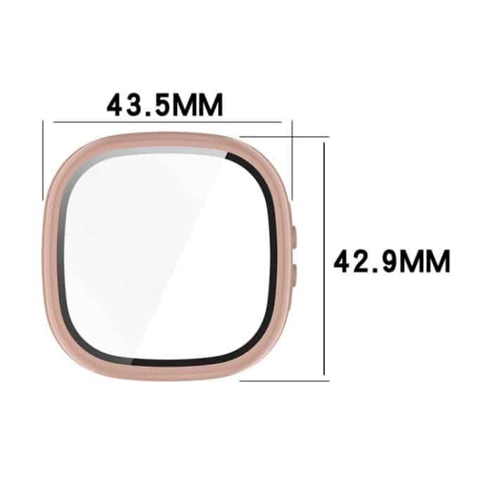 Für Fitbit Ace LTE PC + gehärtete Glasfolie Integrierte Uhrenschutzhülle – Bild 3