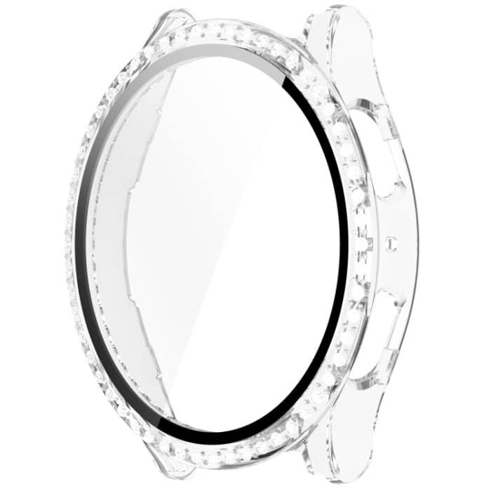 Einreihiges Diamant-PC + gehärtete Folie, integrierte Uhrenschutzhülle, For Samsung Galaxy Watch 7 44mm, For Samsung Galaxy Watch 7 40mm – Bild 8