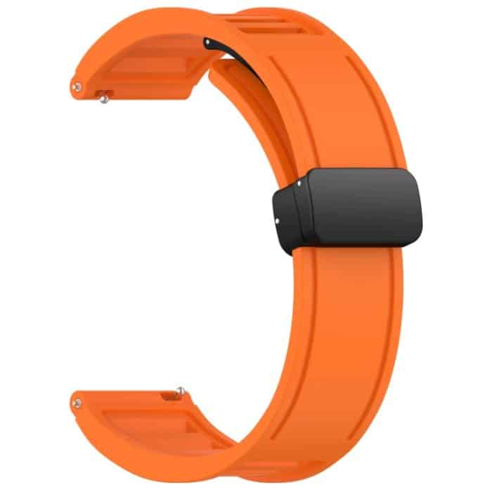 22 mm faltbares Uhrenarmband aus Silikon mit magnetischer Schnalle, For Garmin Forerunner 255, For Garmin Venu 2 – Bild 7