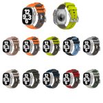 Zweifarbiges Silikon-Uhrenarmband, For Apple Watch Series 8 41mm, For Apple Watch Series 8 45mm, For Apple Watch SE 2022 40mm, For Apple Watch SE 2022 44mm – Bild 4