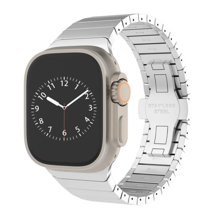 SYA002642810A.jpg Uhrenarmband mit Schmetterlingsschnalle und Lackierung aus einer Perle, For Apple Watch Series 4 44mm, For Apple Watch Series 3 42mm – Bild 1