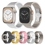 Uhrenarmband mit Schmetterlingsschnalle und Lackierung aus einer Perle, For Apple Watch SE 2023 44mm, For Apple Watch Ultra 2 49mm, For Apple Watch Series 9 45mm, For Apple Watch Ultra 49mm, For Apple Watch Series 8 45mm, For Apple Watch SE 2022 44mm... – Bild 2