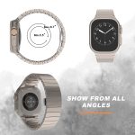 Uhrenarmband mit Schmetterlingsschnalle und Lackierung aus einer Perle, For Apple Watch Series 4 44mm, For Apple Watch Series 3 42mm – Bild 4