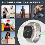 Uhrenarmband mit Schmetterlingsschnalle und Lackierung aus einer Perle, For Apple Watch Series 4 44mm, For Apple Watch Series 3 42mm – Bild 5