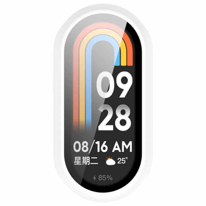 PC + gehärtete Folie, integrierte Schutzhülle für Uhren mit glatter Oberfläche, For Xiaomi Smart Band 9 NFC, For Xiaomi Smart Band 9 – Bild 6