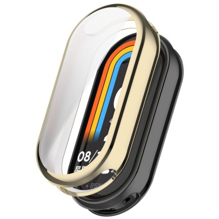 Vollflächige Abdeckung aus galvanisiertem TPU für Uhren, For Xiaomi Smart Band 9 NFC, For Xiaomi Smart Band 9