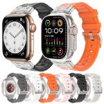 Silikon-Uhrenarmband mit Diamant-Sternenhimmel, For Apple Watch Series 5 44mm, For Apple Watch Series 4 44mm, For Apple Watch Series 3 42mm – Bild 2