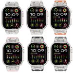 Silikon-Uhrenarmband mit Diamant-Sternenhimmel, For Apple Watch SE 2023 44mm, For Apple Watch Ultra 2 49mm, For Apple Watch Series 9 45mm, For Apple Watch Ultra 49mm, For Apple Watch Series 8 45mm, For Apple Watch SE 2022 44mm... – Bild 3