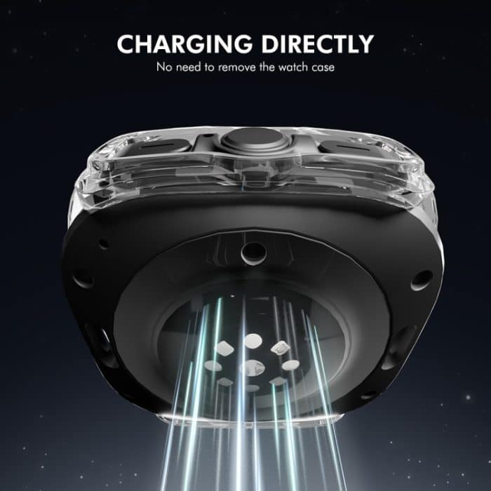 ENKAY Hat-Prince Galvanisiertes Hart-PC-Gehäuse + 0,2 mm 9H Glas-Displayschutz, For Samsung Galaxy Watch Ultra 47mm / Ultra 2025 – Bild 2