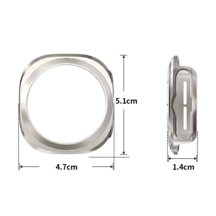 ENKAY Hat-Prince Galvanisiertes Hart-PC-Gehäuse + 0,2 mm 9H Glas-Displayschutz, For Samsung Galaxy Watch Ultra 47mm / Ultra 2025 – Bild 5