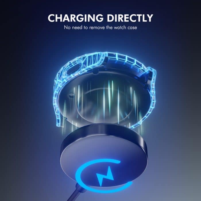 ENKAY Hat-Prince Blink Vollständige Abdeckung PC + gehärtete Glasfolie Integriertes Uhrengehäuse, For Samsung Galaxy Watch7 44mm, For Samsung Galaxy Watch7 40mm – Bild 2